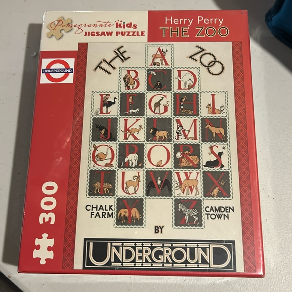 NWT London Zoo puzzle